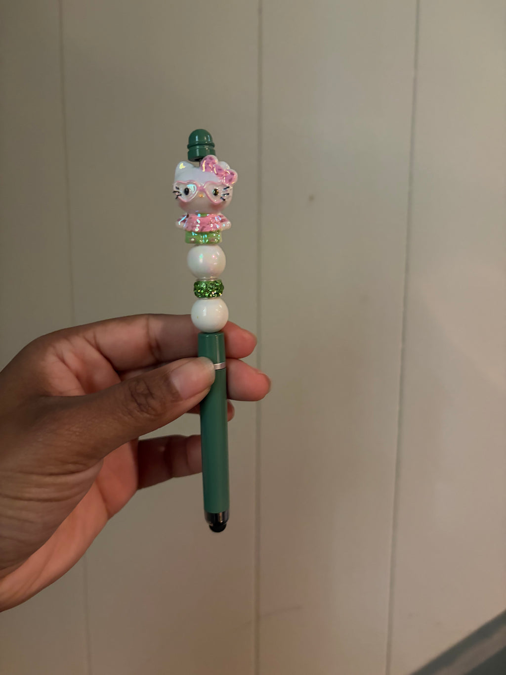 Beaded pen