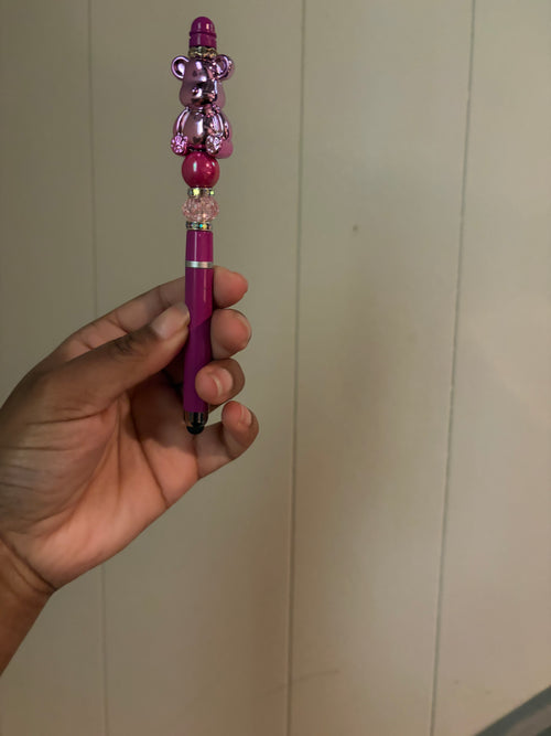 Beaded pen